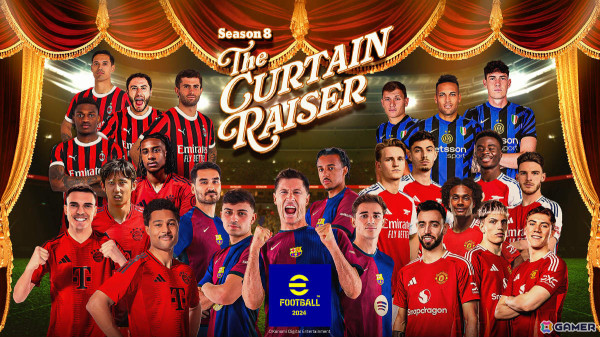 「eFootball 2024」シーズン8「The Curtain Raiser」が開幕!7にちなんだ選手などをゲットできる累計7.77億DL記念キャンペーンも実施中の画像1
