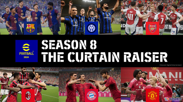 「eFootball 2024」シーズン8「The Curtain Raiser」が開幕!7にちなんだ選手などをゲットできる累計7.77億DL記念キャンペーンも実施中の画像2