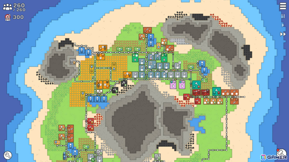 物流を効率化させながら土地を開拓するミニマルな街づくりゲーム「Mini Settlers」の早期アクセスが開始！の画像3