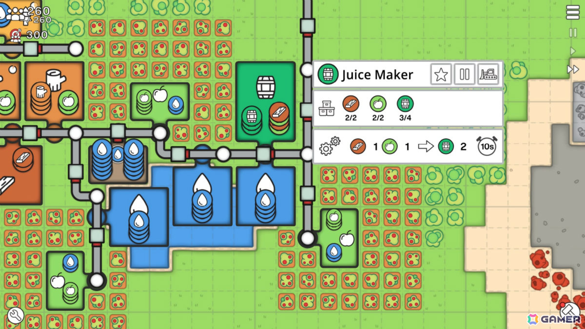 物流を効率化させながら土地を開拓するミニマルな街づくりゲーム「Mini Settlers」の早期アクセスが開始！の画像4