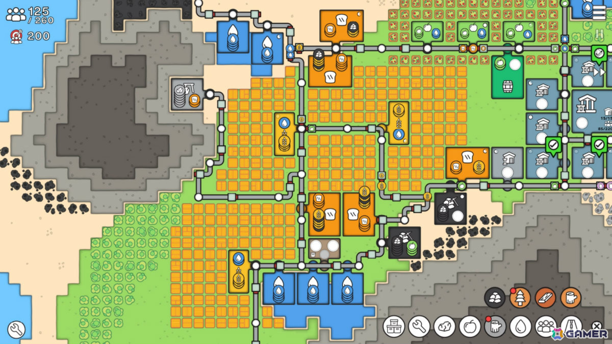 物流を効率化させながら土地を開拓するミニマルな街づくりゲーム「Mini Settlers」の早期アクセスが開始！の画像7
