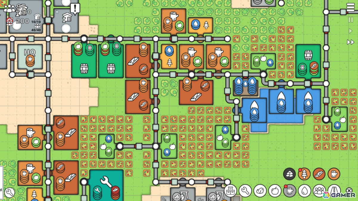 物流を効率化させながら土地を開拓するミニマルな街づくりゲーム「Mini Settlers」の早期アクセスが開始！の画像8