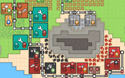 物流を効率化させながら土地を開拓するミニマルな街づくりゲーム「Mini Settlers」の早期アクセスが開始！