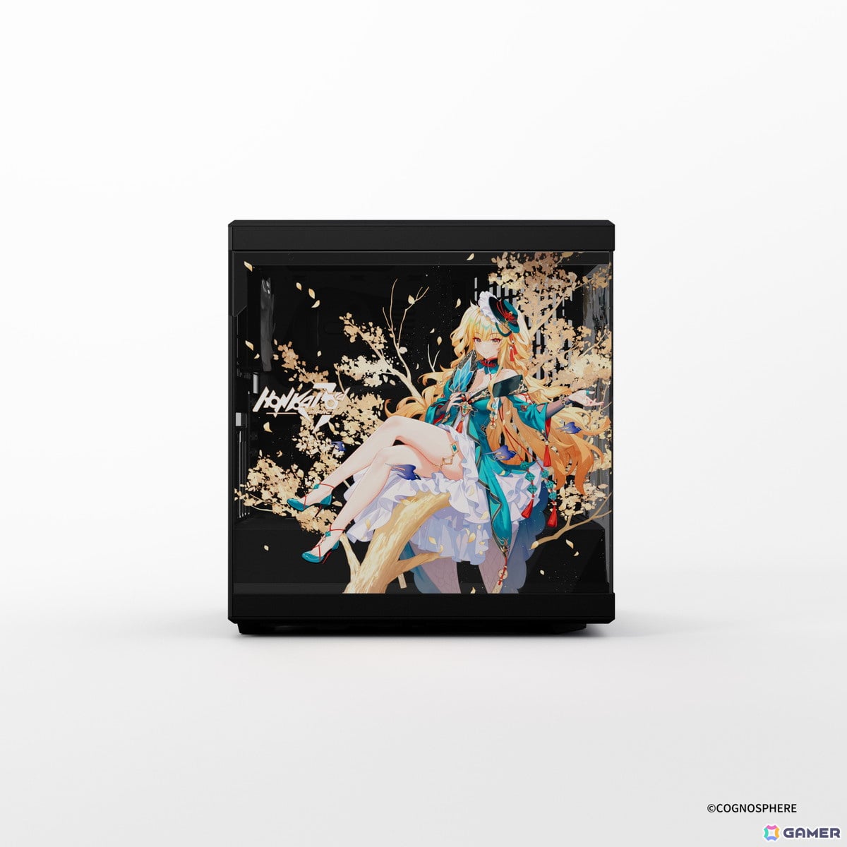 「崩壊3rd」の松雀（瞞天嬉遊・旭影）コラボPCケース「HYTE Y40 Songque Limited Edition」が予約開始！パノラマガラス全面の描き下ろしイラストが大迫力の画像3