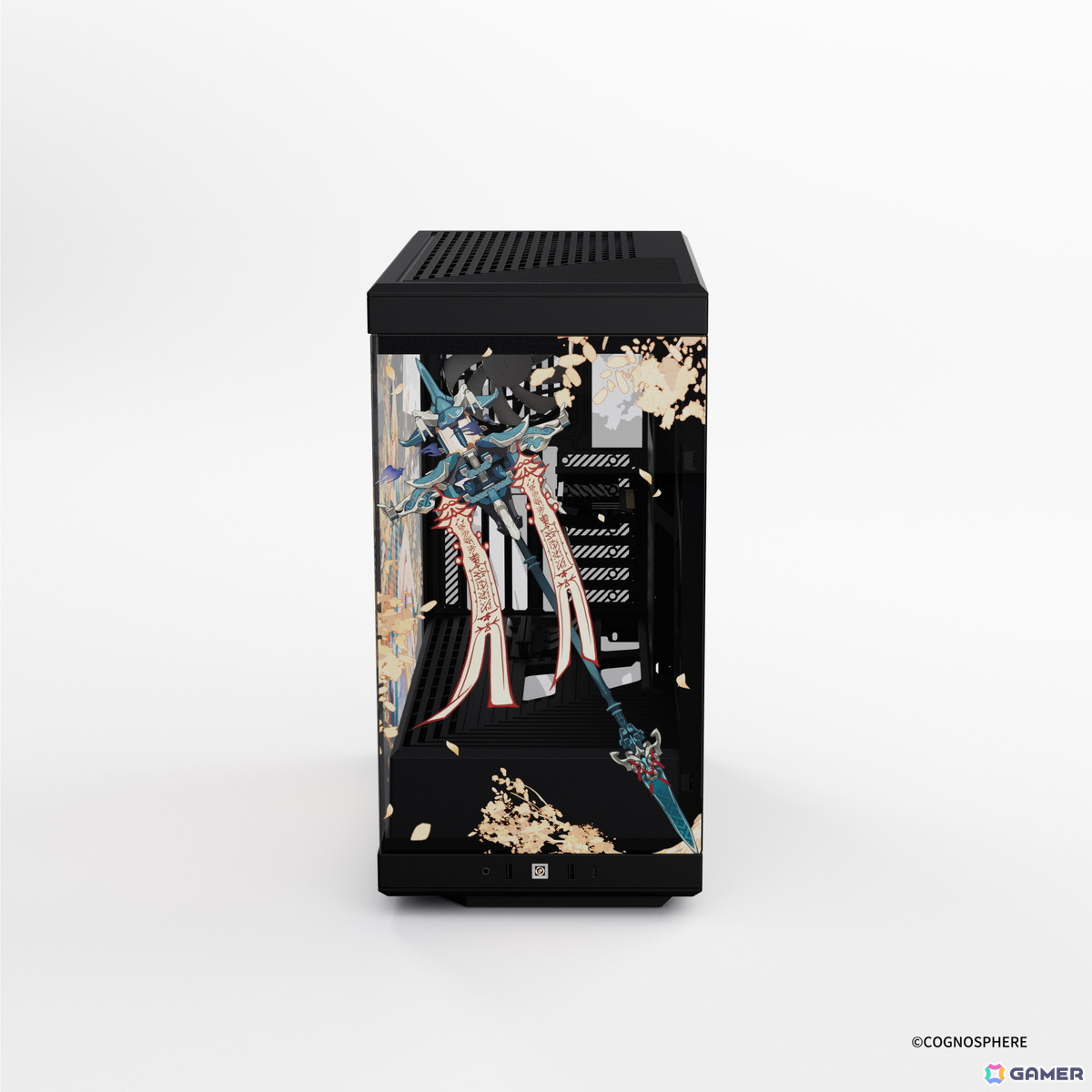 「崩壊3rd」の松雀（瞞天嬉遊・旭影）コラボPCケース「HYTE Y40 Songque Limited Edition」が予約開始！パノラマガラス全面の描き下ろしイラストが大迫力の画像4