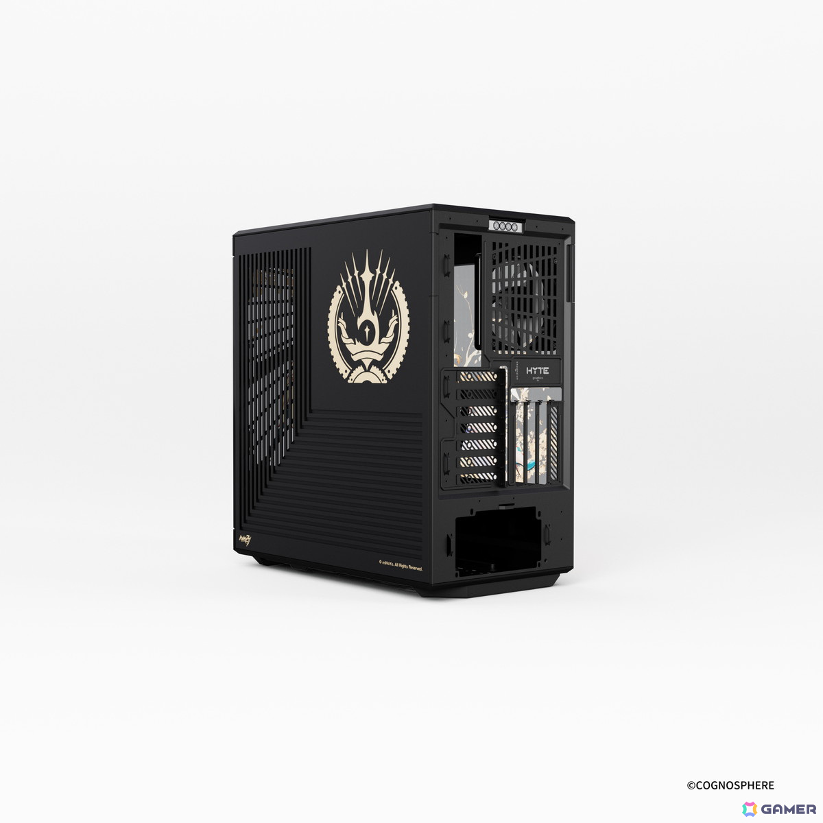 「崩壊3rd」の松雀（瞞天嬉遊・旭影）コラボPCケース「HYTE Y40 Songque Limited Edition」が予約開始！パノラマガラス全面の描き下ろしイラストが大迫力の画像5