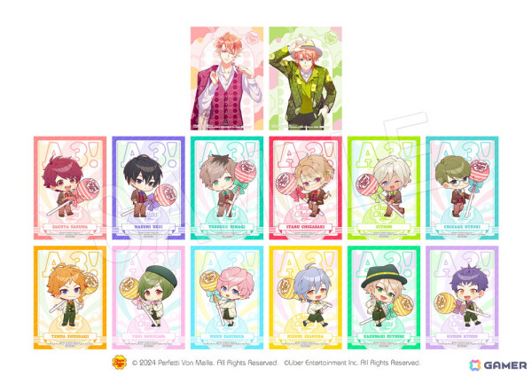 「A3!」と「チュッパチャプス」のコラボが決定！POP UP SHOP in OIOIが8月23日より新宿・なんばで順次開催の画像3