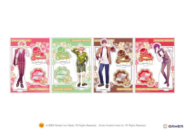 「A3!」と「チュッパチャプス」のコラボが決定！POP UP SHOP in OIOIが8月23日より新宿・なんばで順次開催の画像7