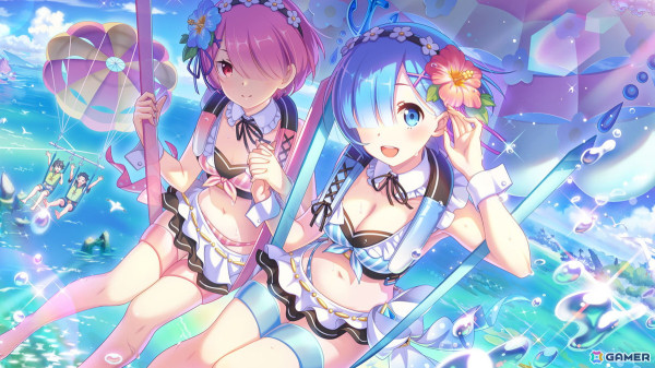「プリンセスコネクト！Re:Dive」×「Re:ゼロから始める異世界生活」コラボ第2弾でエミリア、レム、エキドナが水着姿になって登場！の画像4