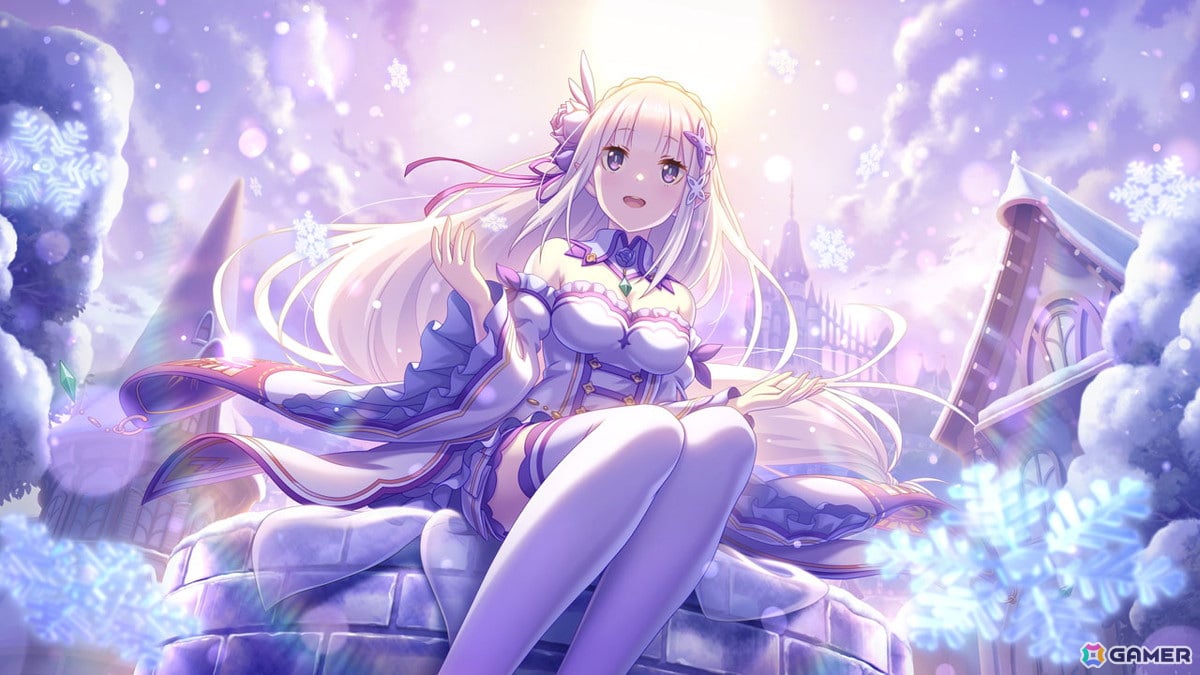 リゼロ Re:ゼロから始める異世界生活 エキドナ レム エミリア 当選品 抽プレ リゼロ」レム、エミリア、エキドナの描きおろしも♪ TCG“ヴァイス