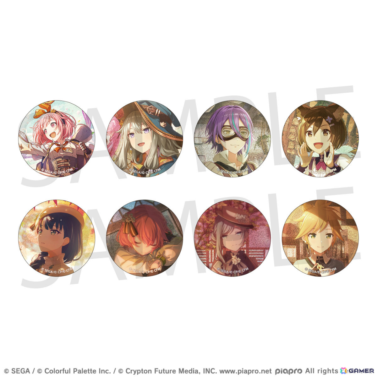 「プロセカ」グリッター缶バッジ イベントイラストコレクション vol.33/vol.34の予約受付が開始！の画像17