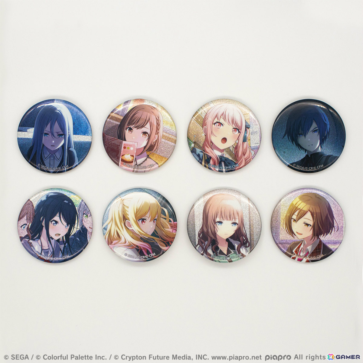 「プロセカ」グリッター缶バッジ イベントイラストコレクション vol.33/vol.34の予約受付が開始！の画像3