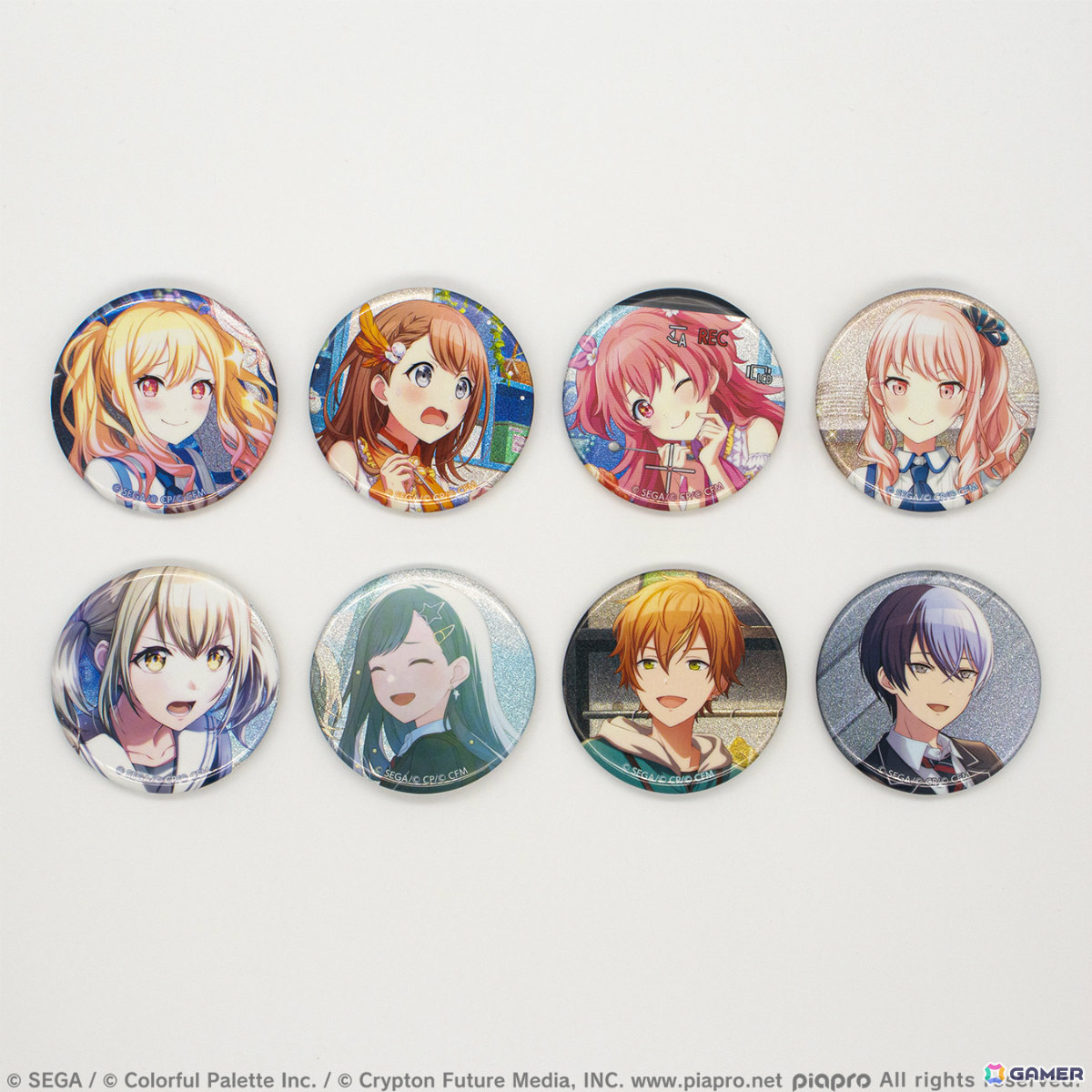 予約商品】グリッター缶バッジ イベントイラストコレクション