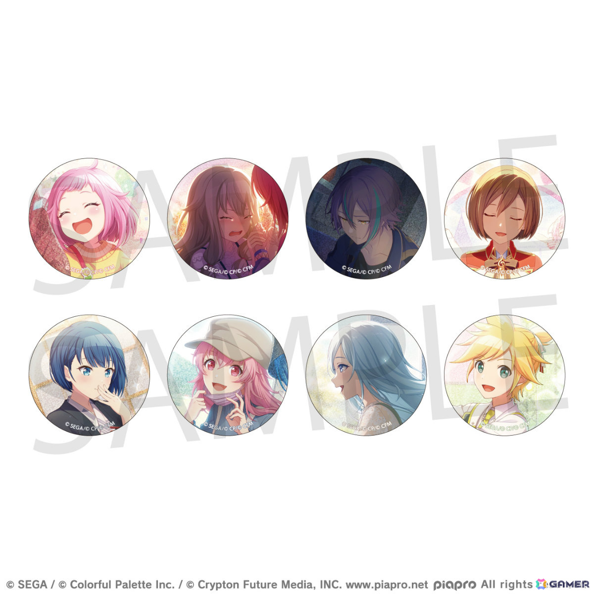 「プロセカ」グリッター缶バッジ イベントイラストコレクション vol.33/vol.34の予約受付が開始！の画像8