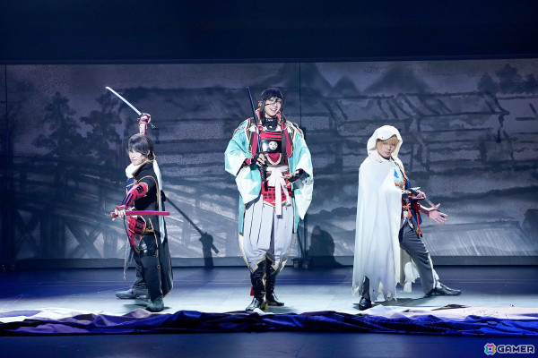 「ミュージカル『刀剣乱舞』 和泉守兼定 堀川国広 山姥切国広 参騎出陣 ～八百八町膝栗毛～」が開幕！舞台写真が到着の画像14