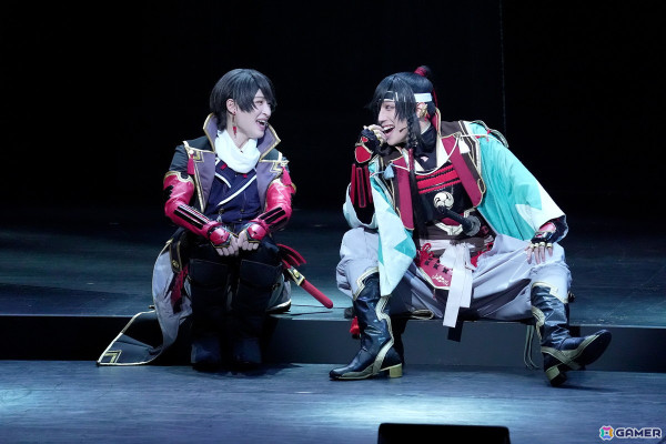 「ミュージカル『刀剣乱舞』 和泉守兼定 堀川国広 山姥切国広 参騎出陣 ～八百八町膝栗毛～」が開幕！舞台写真が到着の画像2