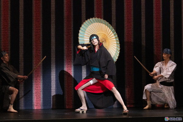 「ミュージカル『刀剣乱舞』 和泉守兼定 堀川国広 山姥切国広 参騎出陣 ～八百八町膝栗毛～」が開幕！舞台写真が到着の画像5