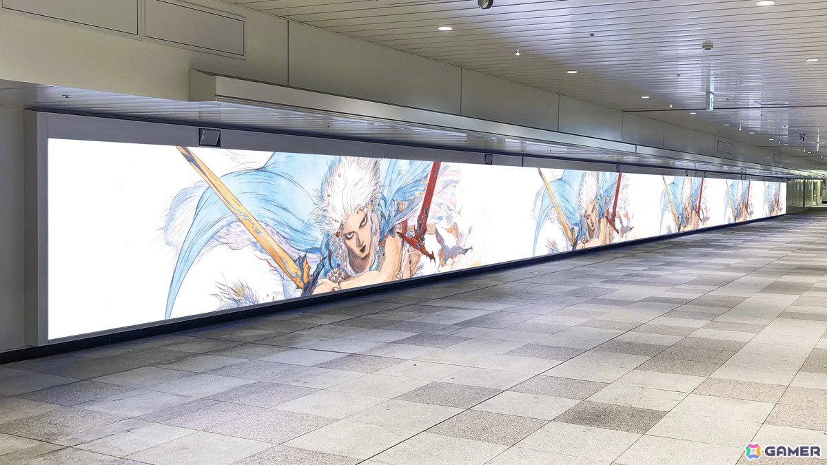 「FFI」～「FFVI」が新宿駅をジャック！「FF ピクセルリマスター」シリーズのスペシャルムービーが放映中の画像