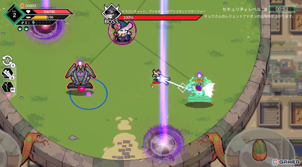 1回約10分で遊べるローグライト弾幕アクションゲーム「X Invader」がSteamで正式リリース!の画像