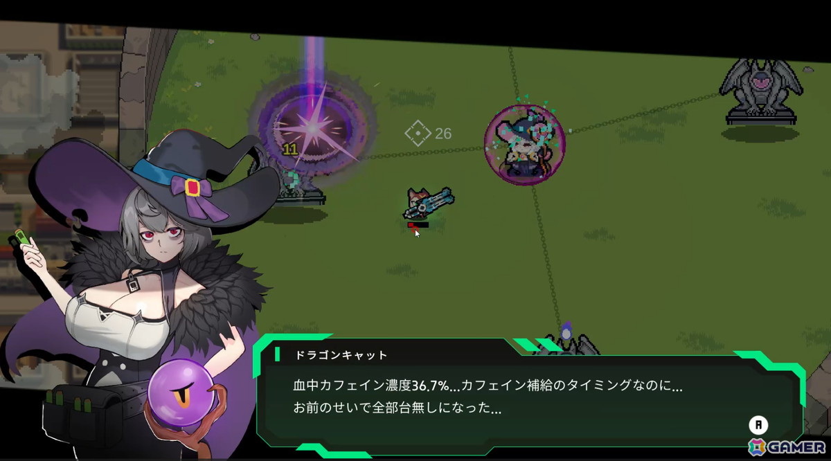 1回約10分で遊べるローグライト弾幕アクションゲーム「X Invader」がSteamで正式リリース!の画像