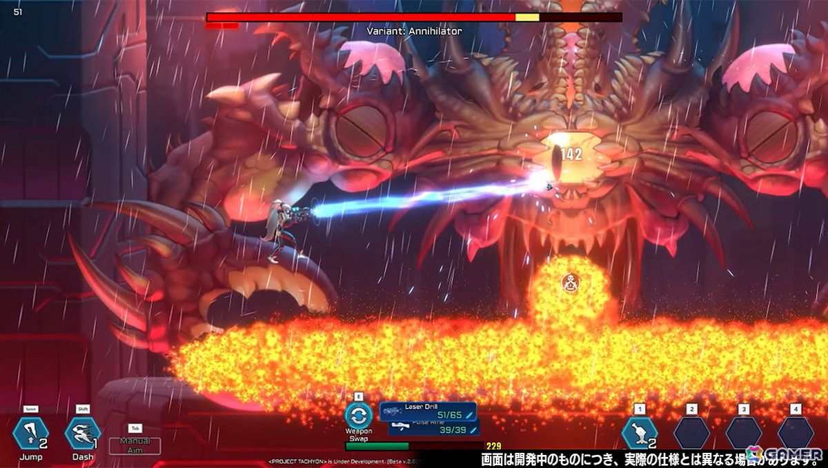 今秋発売予定のラン＆ガンアクションシューティング「PROJECT TACHYON」のPVとCV情報が公開！主人公・シグマを小林ゆうさんが担当の画像8