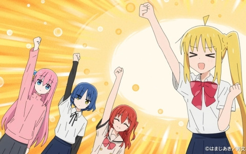 アニメ「ぼっち・ざ・ろっく!」結束バンド初のタイアップ楽曲「僕と三原色」が公開!「い・ろ・は・す」の“循環”をイメージした歌詞にも注目