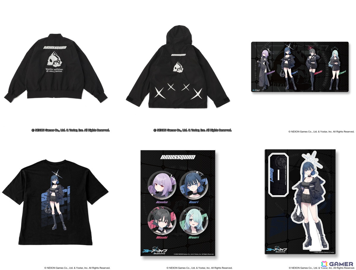 ブルアカ」とZOZOTOWNのコラボアイテムが8月16日より受注販売