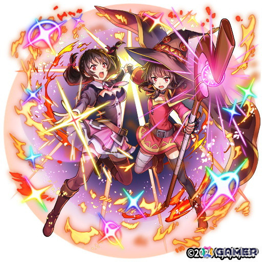［友達？］めぐみん＆ゆんゆん（S＋） （CV：高橋李依＆豊崎愛生） 属性：竜