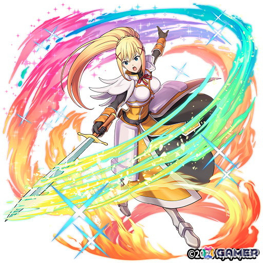 ［クルセイダー］ダクネス（S＋） （CV：茅野愛衣） 属性：神