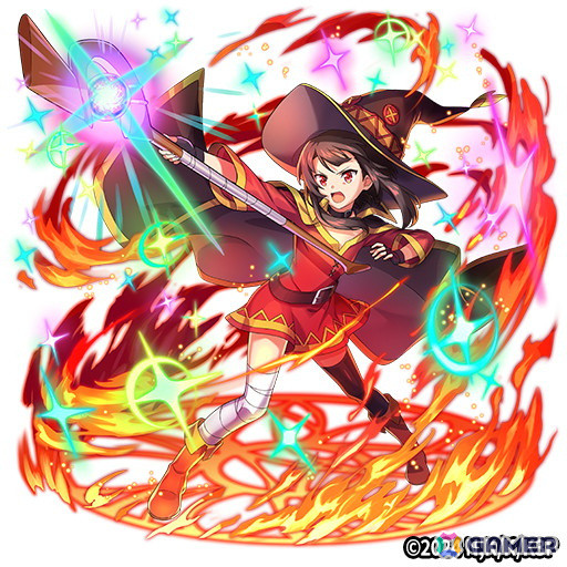 ［紅魔族の魔法使い］めぐみん（S＋） （CV：高橋李依） 属性：竜