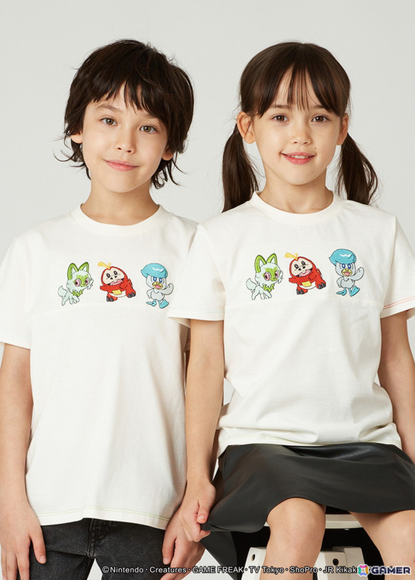 「ポケットモンスター」ピカチュウ、イーブイ、カビゴン、レックウザなどがデザインされたグラニフコラボのオリジナルアイテムが8月27日より販売！の画像