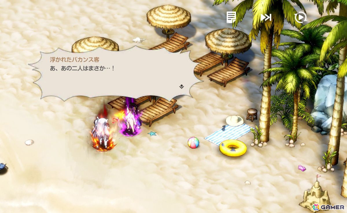 「ブラウンダスト2」でイベントカセット「ビーチサイド・エンジェル」が開始！テレーザやモルフェアの水着コスチュームも登場の画像