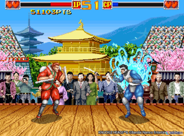 最大4人でプレイできる対戦格闘ゲーム「アーケードアーカイブス ナックルヘッズ」がPS4/Switchで8月15日に配信！の画像