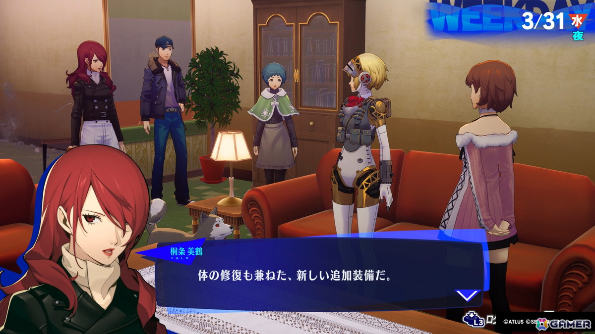 「ペルソナ3 リロード」で初リメイクされる「Episode Aegis」の序盤をプレイ！リーダー“アイギス”となったS.E.E.S.が挑む新たな戦いとはの画像14