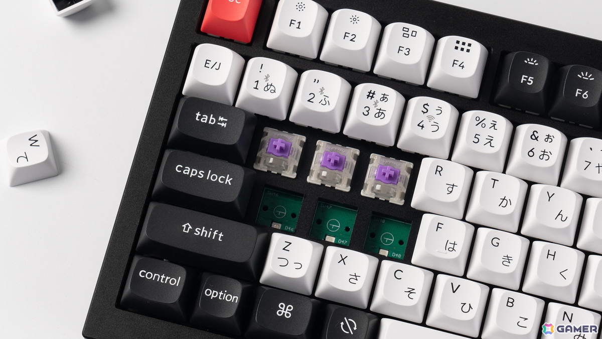 磁気センサースイッチ搭載ゲーミングキーボード「Keychron Q1 HE」の予約販売がMakuakeにて開始！の画像