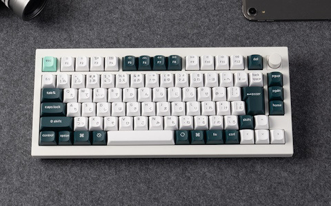 磁気センサースイッチ搭載ゲーミングキーボード「Keychron Q1 HE」の予約販売がMakuakeにて開始！