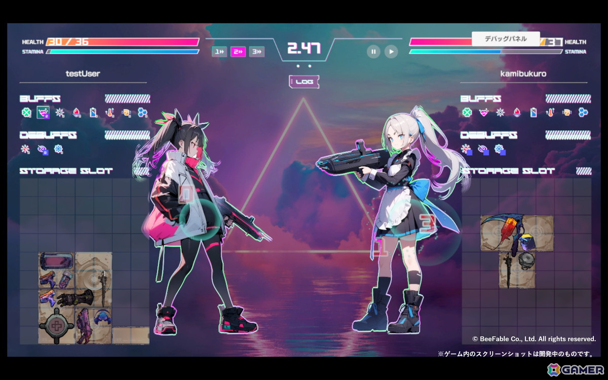 デッキ構築型ローグライクゲーム「GirlsStrage」の早期アクセス版が2024年内にSteamでリリース!AIイラストを活用した作品にの画像