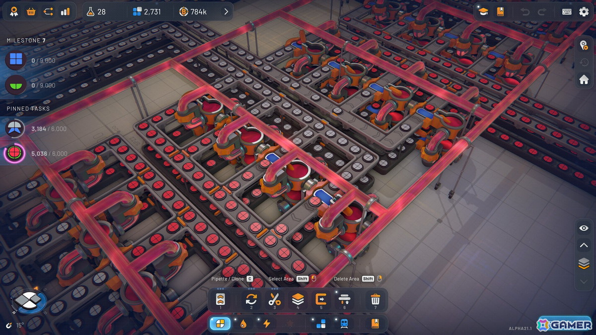 自動化工場建設ゲーム「shapez 2」のアーリーアクセス版がSteamにて配信！3Dへと進化した工場で超効率的な生産ラインを設計しようの画像3