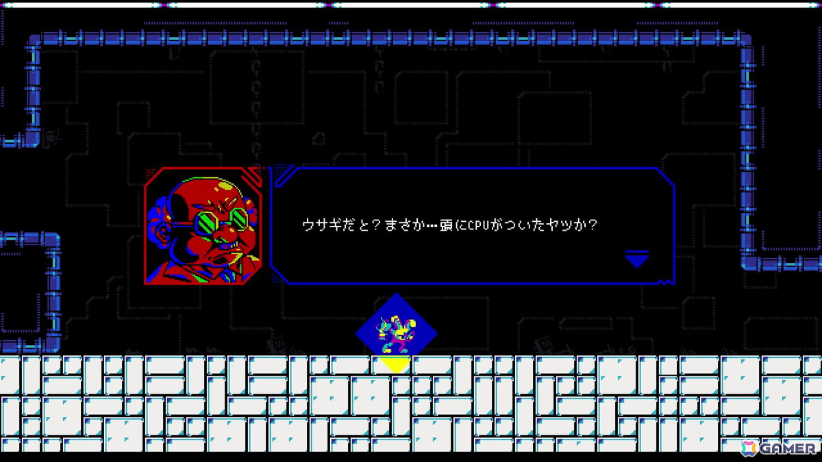 テレポート能力を持つウサギが駆ける高難易度2Dアクションゲーム「Telebbit」の配信日が10月24日に決定！ありがひとし氏によるキーアートが公開の画像