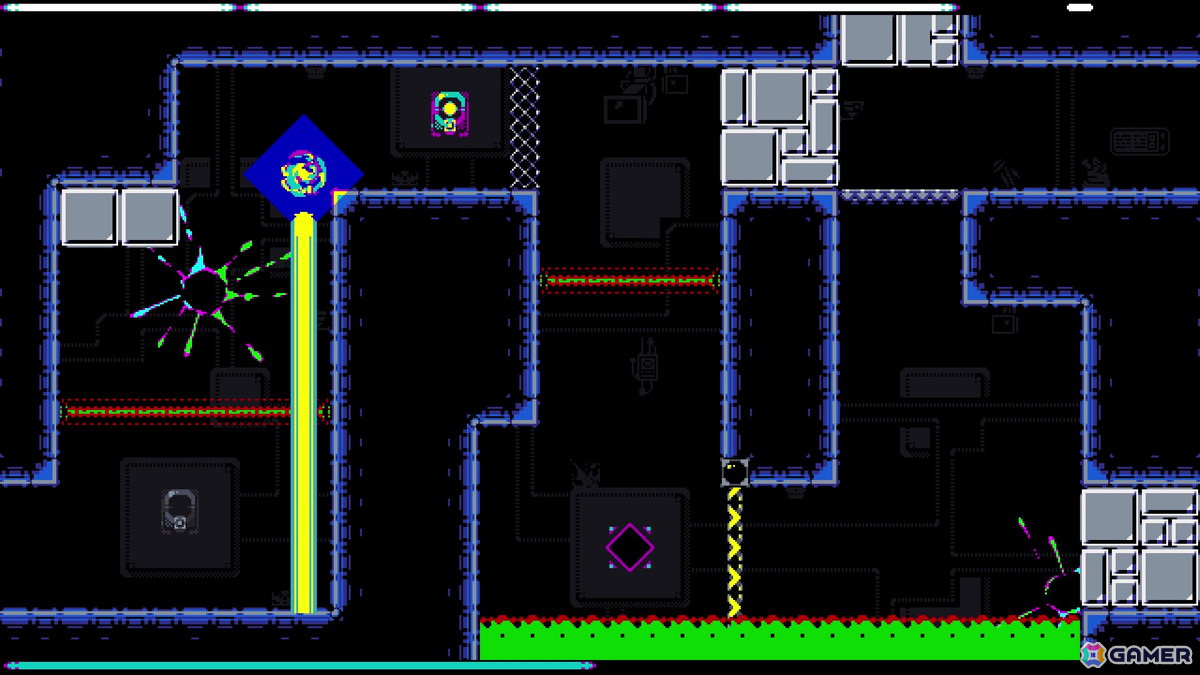 テレポート能力を持つウサギが駆ける高難易度2Dアクションゲーム「Telebbit」の配信日が10月24日に決定！ありがひとし氏によるキーアートが公開の画像7
