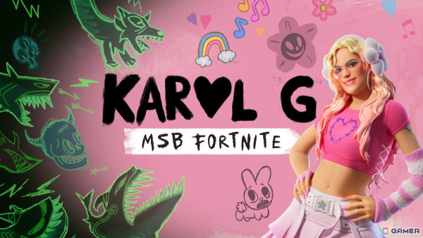 「FORTNITE FESTIVAL」シーズン5にラテンミュージシャンのKarol Gさんが登場！8月24日から27日までゲーム内でコンサートもの画像2