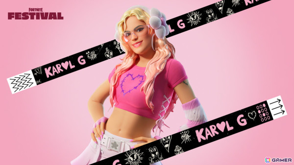 「FORTNITE FESTIVAL」シーズン5にラテンミュージシャンのKarol Gさんが登場!8月24日から27日までゲーム内でコンサートもの画像