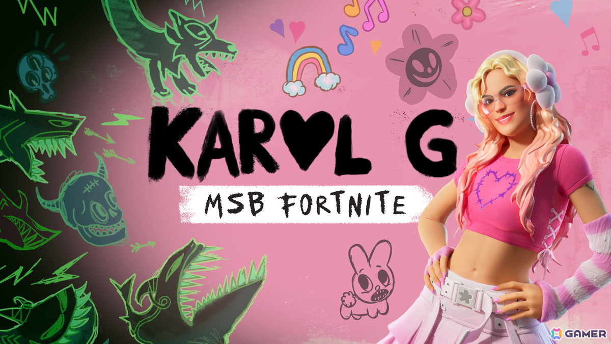「FORTNITE FESTIVAL」シーズン5にラテンミュージシャンのKarol Gさんが登場!8月24日から27日までゲーム内でコンサートもの画像