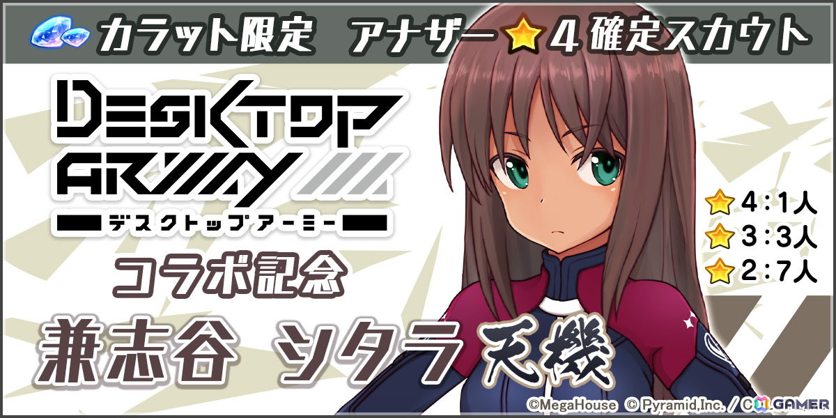 「アリス・ギア・アイギス」で「デスクトップアーミー」との復刻コラボが開催！ログインで「★3 シルフィーII」やアクセサリーがプレゼントの画像
