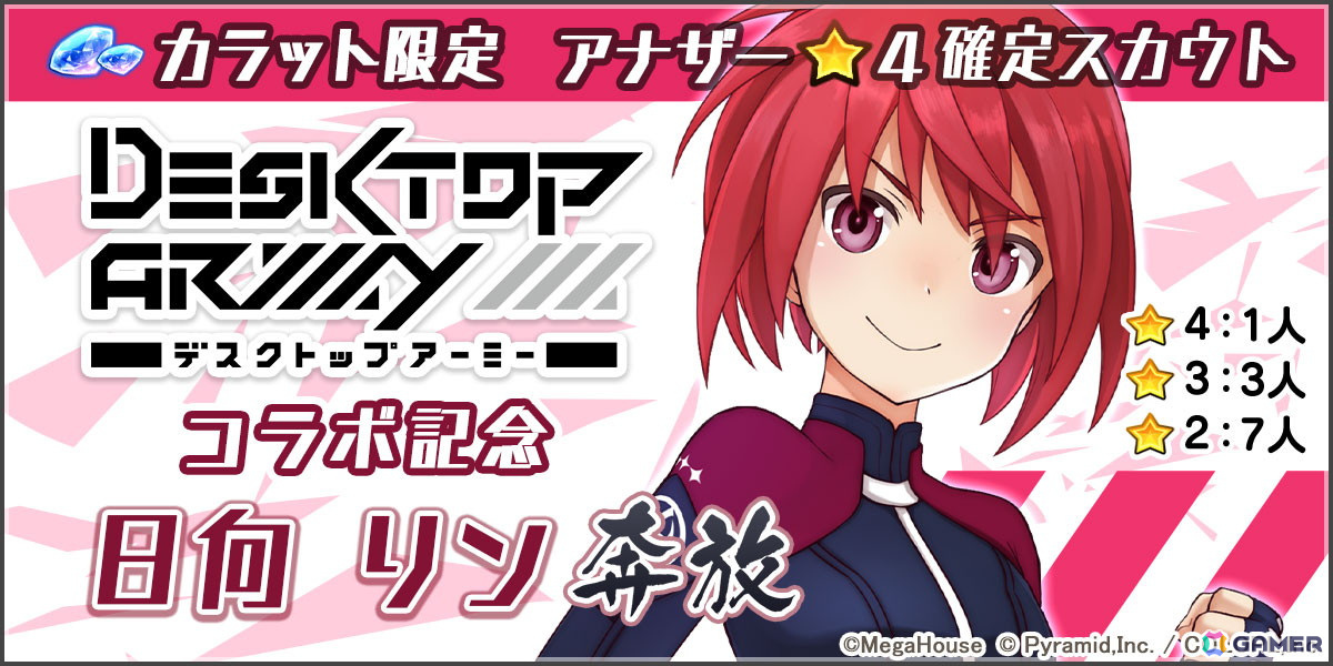 「アリス・ギア・アイギス」で「デスクトップアーミー」との復刻コラボが開催！ログインで「★3 シルフィーII」やアクセサリーがプレゼントの画像