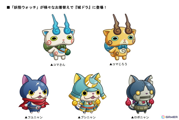 「城とドラゴン」で「妖怪ウォッチ」コラボが本日19時より初開催！キャラタマゴとしてジバニャンが登場の画像3