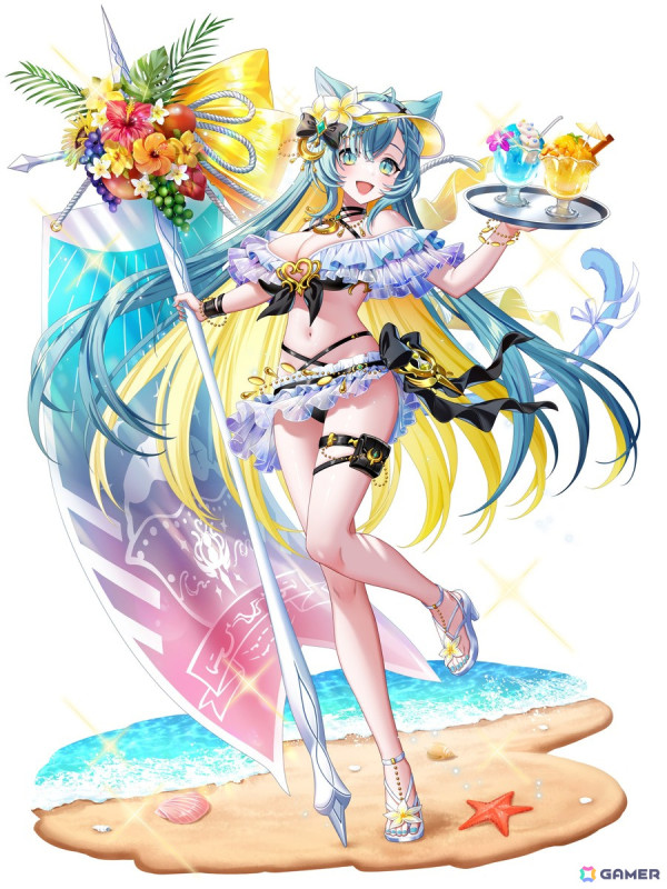 「白猫プロジェクト」でイベント「みんな集まれ！海の家！サマーメモリーズ2024」が開催！イクシア、フーシャ、キアラ、リーチェが水着衣装で登場の画像2