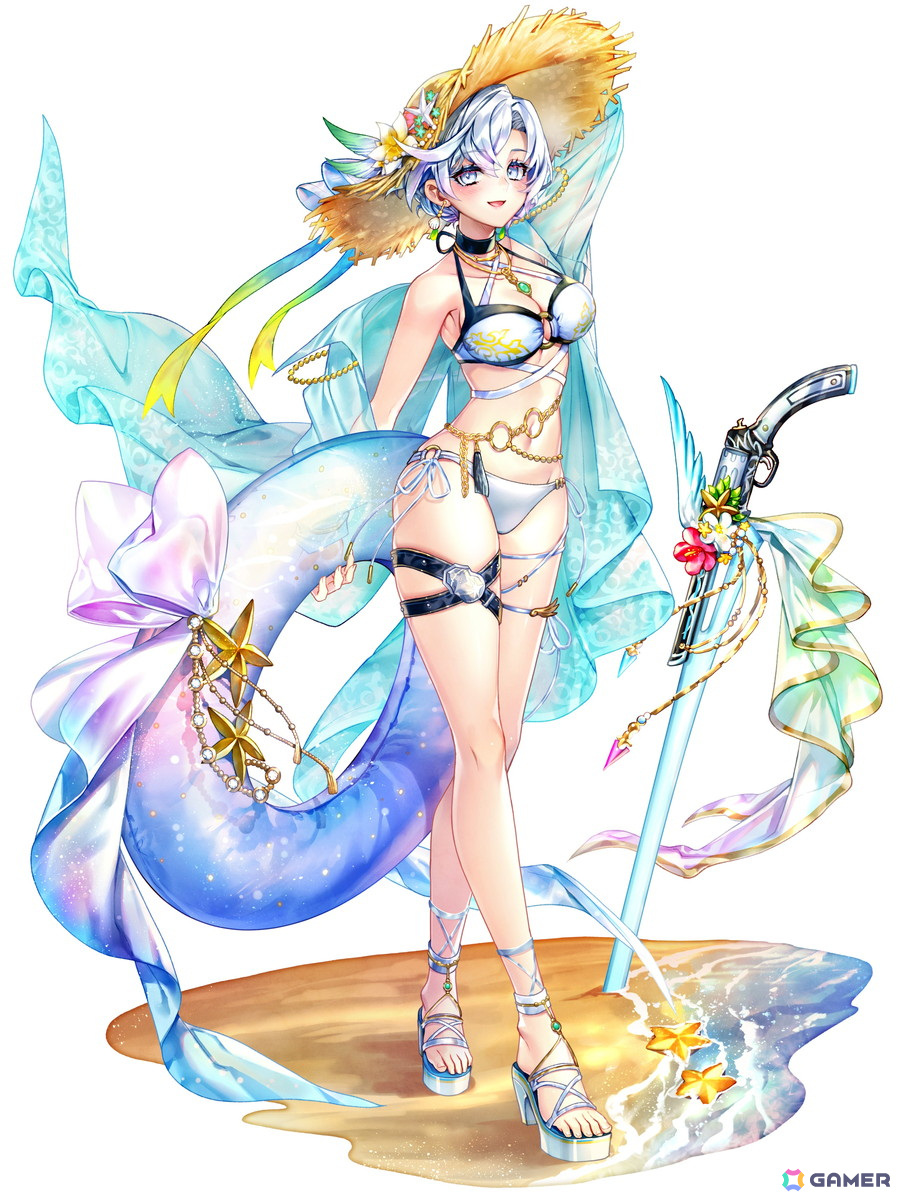 「白猫プロジェクト」でイベント「みんな集まれ！海の家！サマーメモリーズ2024」が開催！イクシア、フーシャ、キアラ、リーチェが水着衣装で登場の画像7