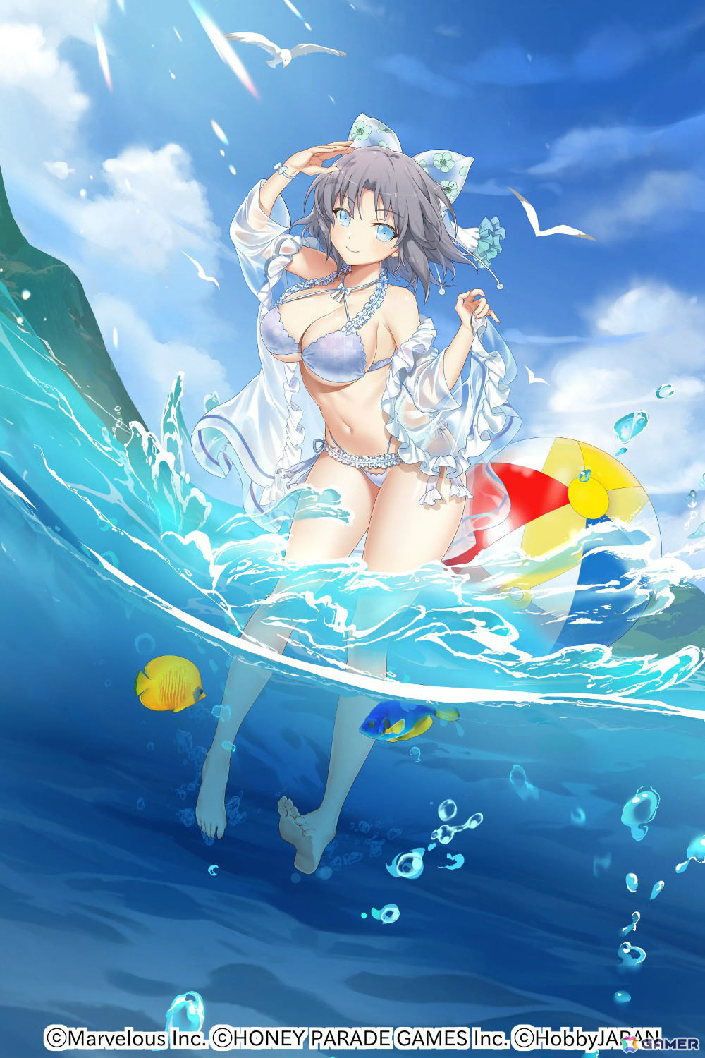 「クイーンズブレイドリミットブレイク」で「シノマス」とのコラボが実施！飛鳥と雪泉の“命駆バージョン”スキンが登場の画像