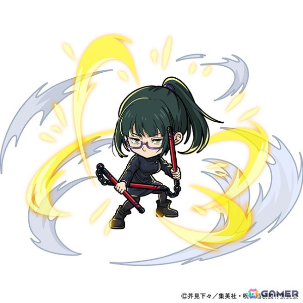 「ポコロンダンジョンズ」で8月17日より「呪術廻戦」とのコラボが開催！真希や硝子のほか花御や真人のイラストが新たに公開の画像6